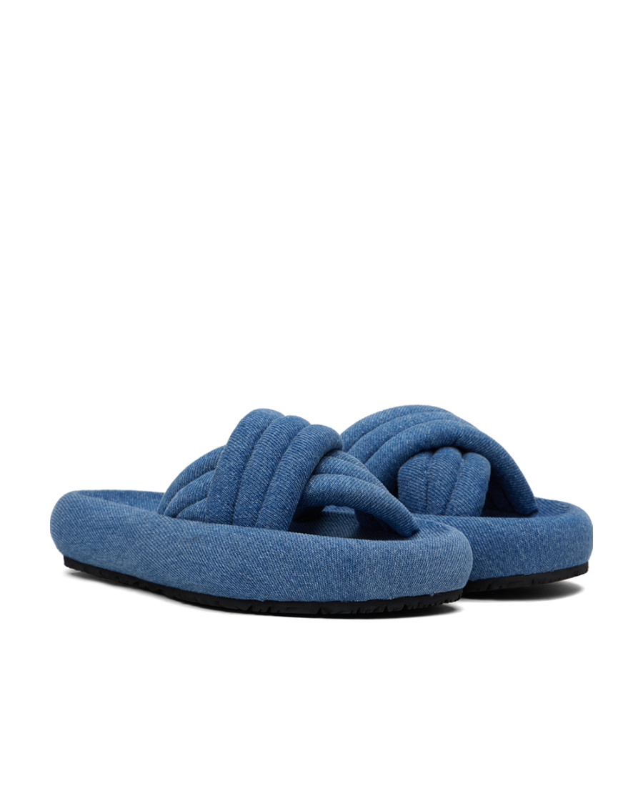 ISABEL MARANT NILOO DENIM SANDALS