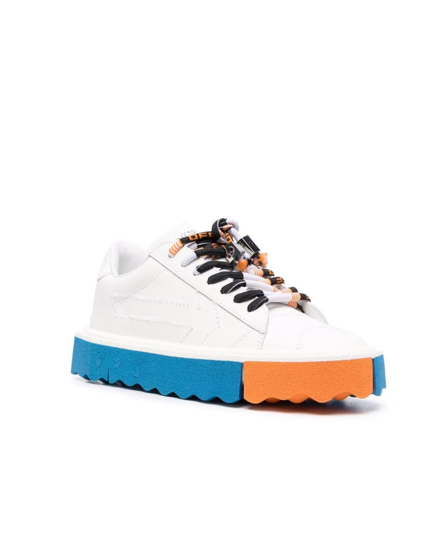 Off-white Lace-up Sneakers In White