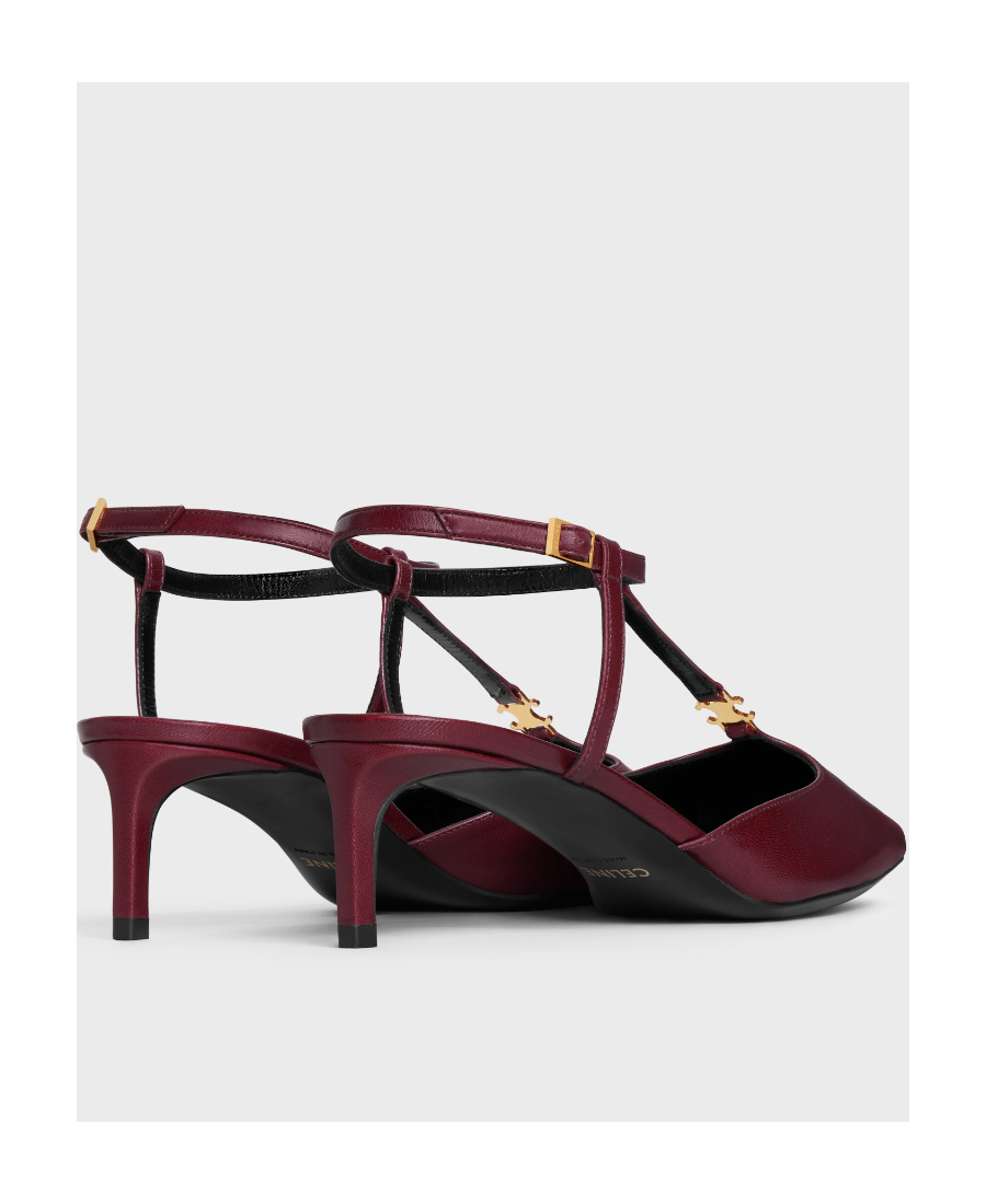 CELINE CELINE KITTEN T-BAR STRAP PUMP IN LAMBSKIN