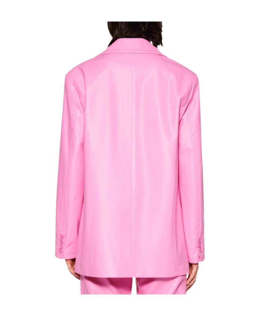 Stand Studio Lapel Suit Coat In Pink