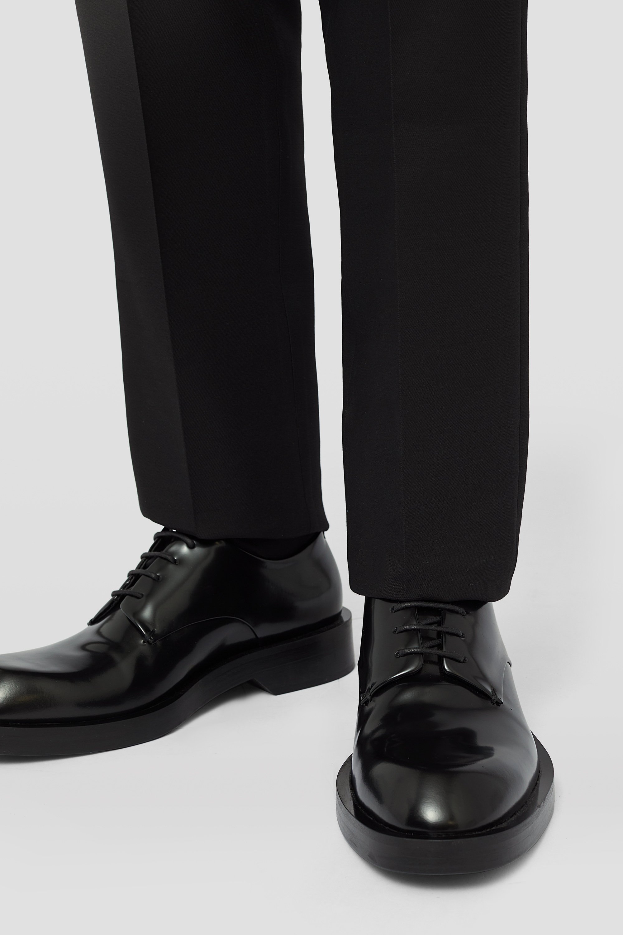 Jil Sander Studded Leather Clogs With Chunky Sole In Black