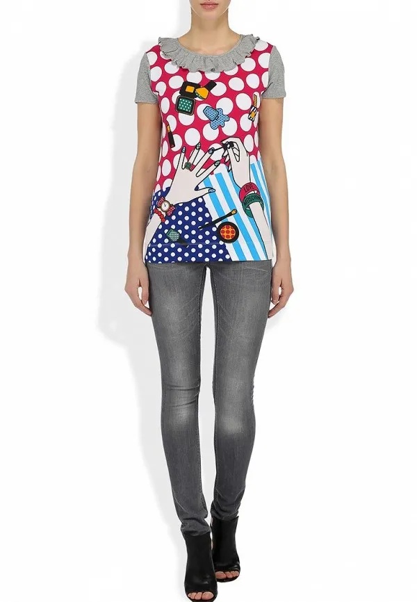 MOSCHINO PRINTED T-SHIRT