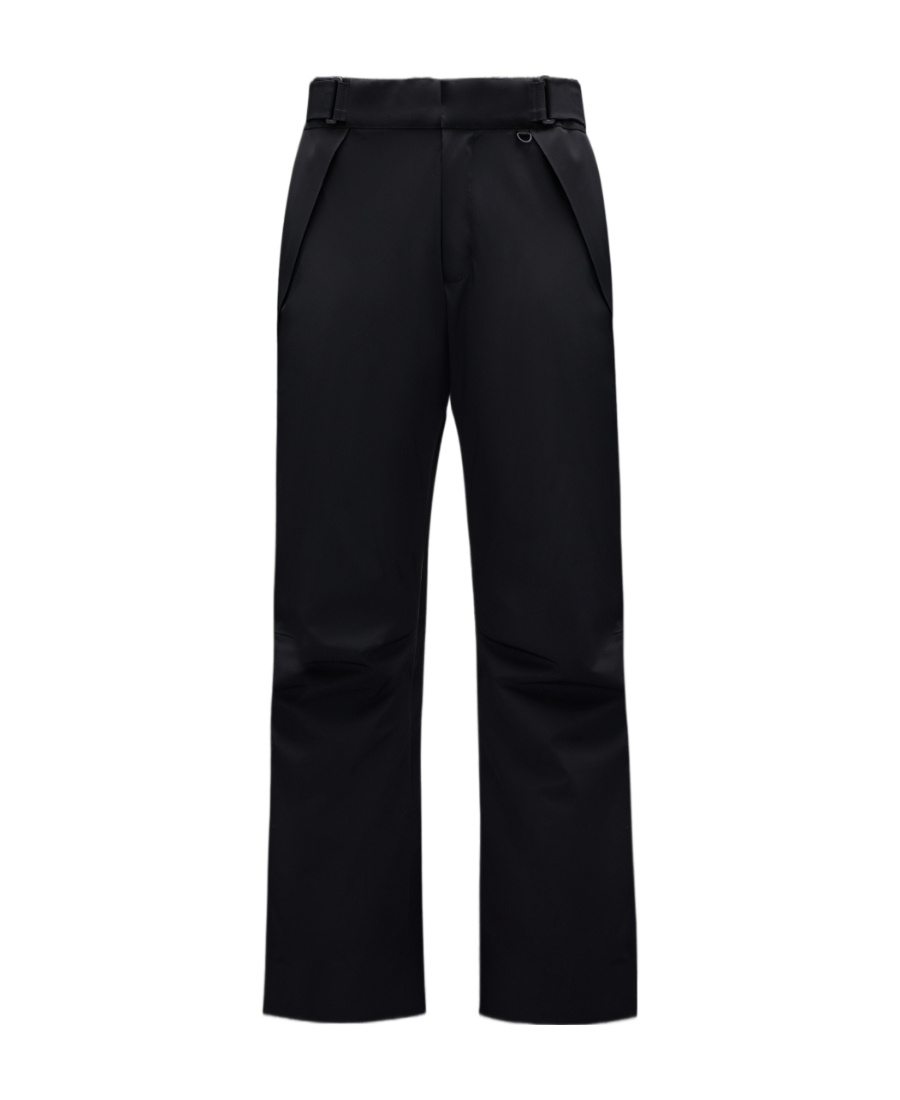 Moncler Embossed Logo Ski Pants In Black