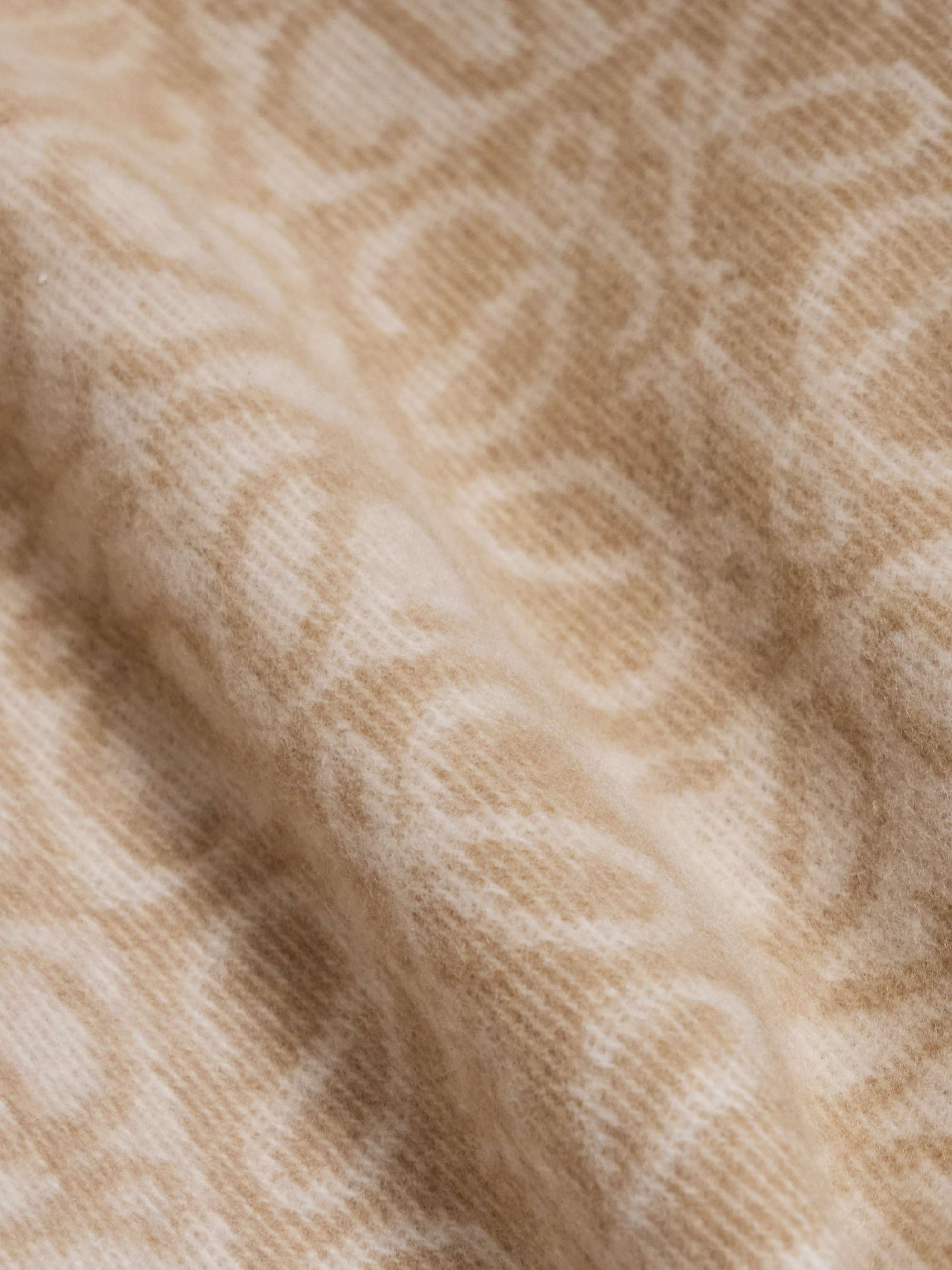 Loewe Fringed Blanket In Brown