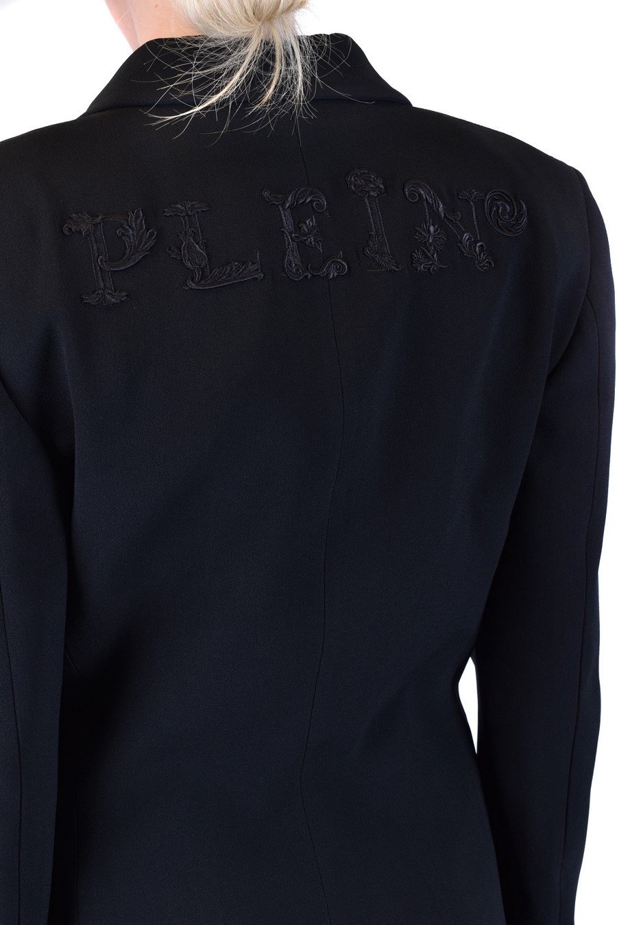 PHILIPP PLEIN NOTCHED-LAPELS SINGLE-BREASTED BLAZER