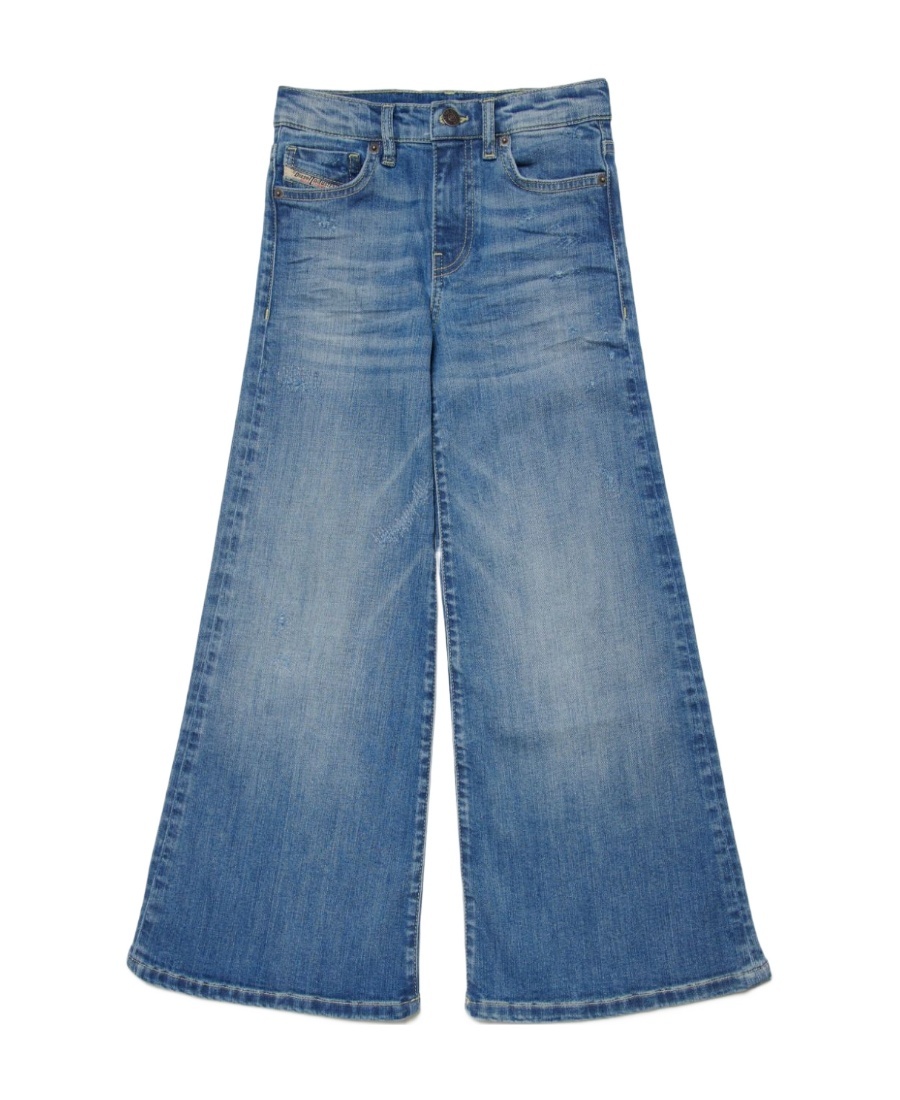 Diesel 1978-j Wide-leg Jeans In Blue