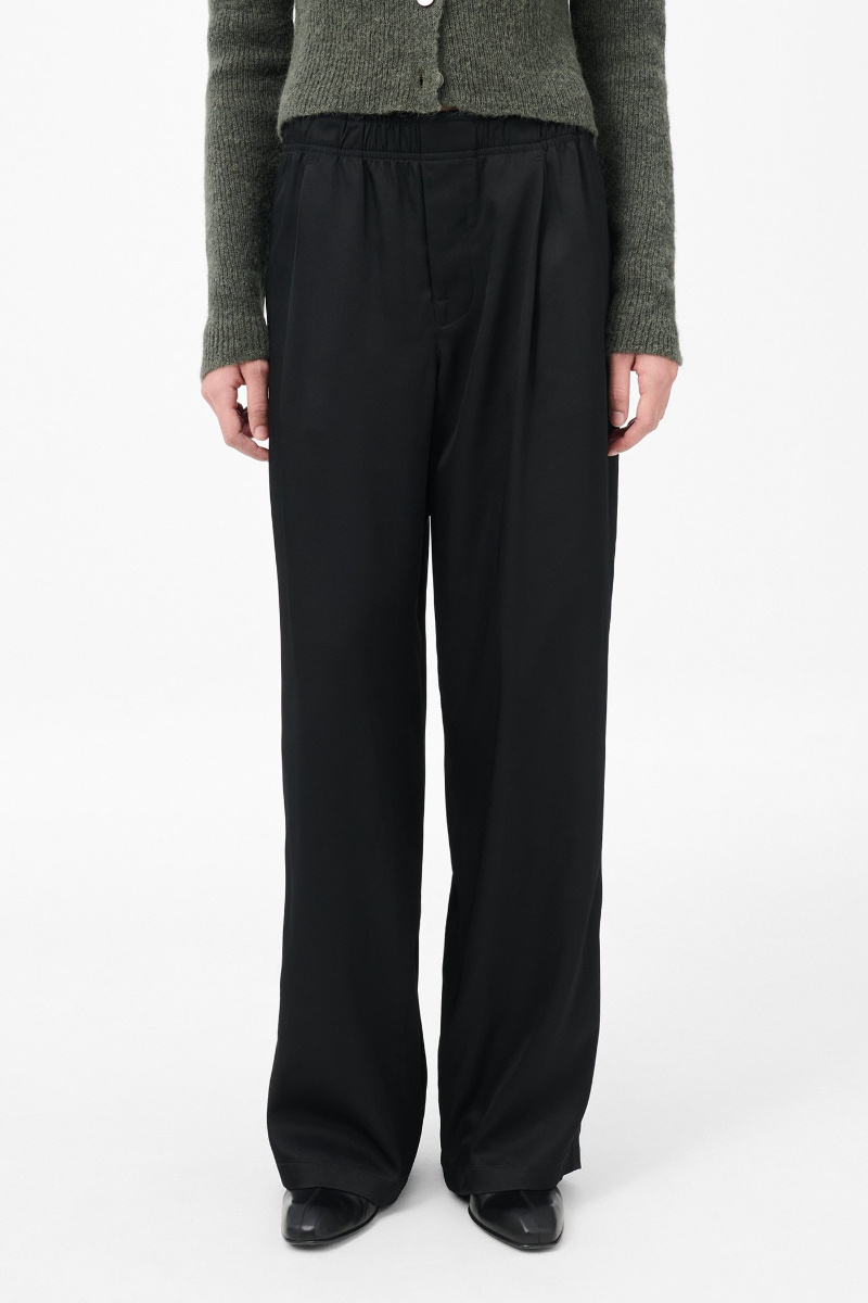 Our Legacy Relaxed Lounge Trouser In Black