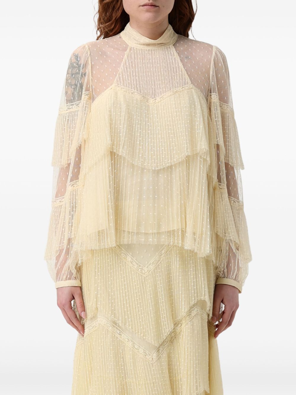 Twinset Ruffle-detailing Blouse