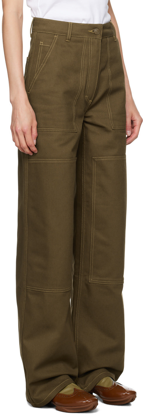 Cecilie Bahnsen Jeans With Belt Loops