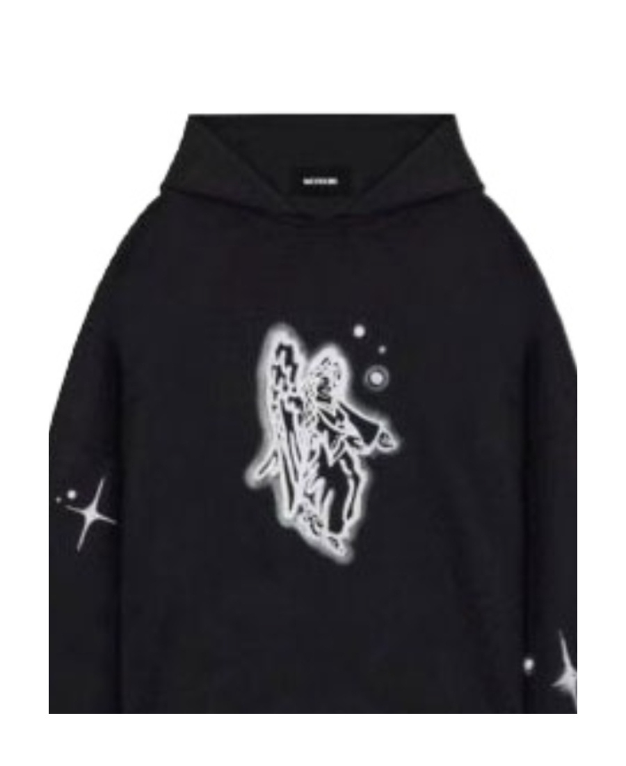 We11 Done Logo Sweater In Black