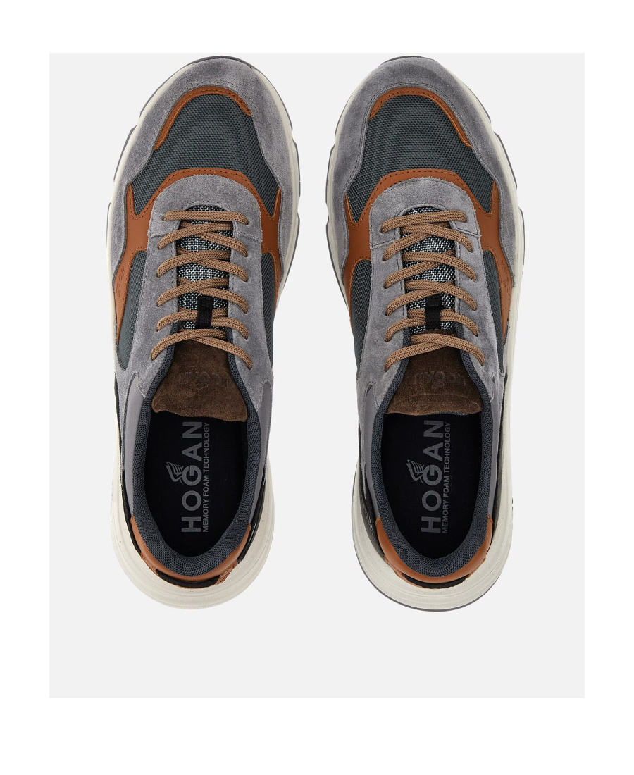 Hogan Hyperlight Low-top Sneakers In Black