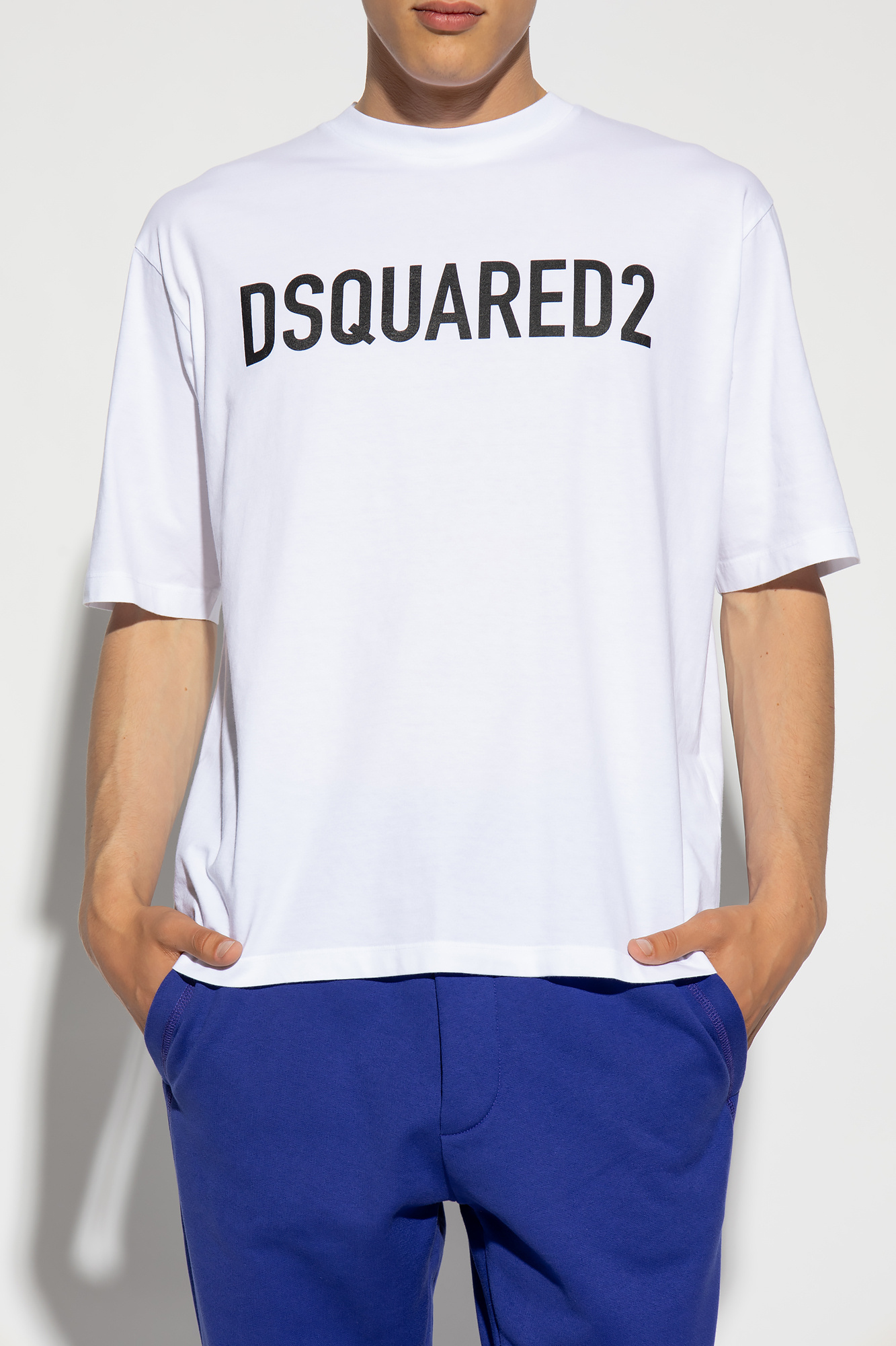 Dsquared2 Dsquared Man T-shirt In White