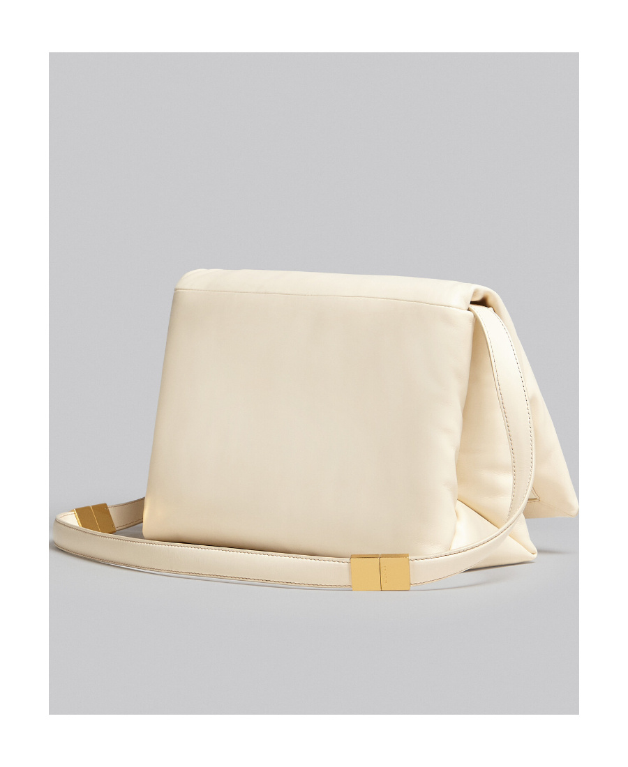 Marni Prisma Shoulder Bag In White