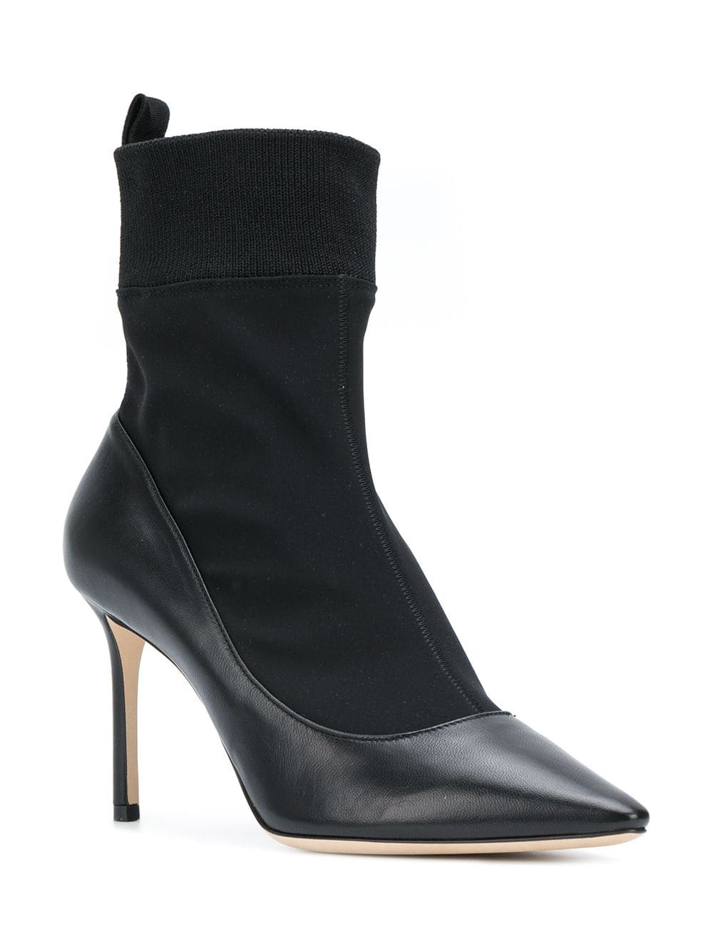 Jimmy Choo Brandon Ankle Boots In Black Leather