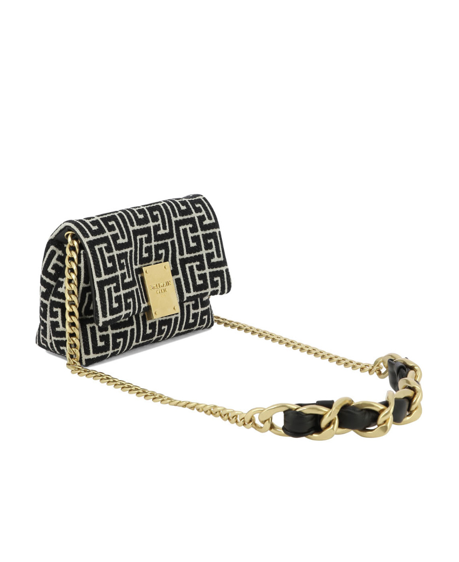 BALMAIN SMALL 1945 SOFT CROSSBODY BAG