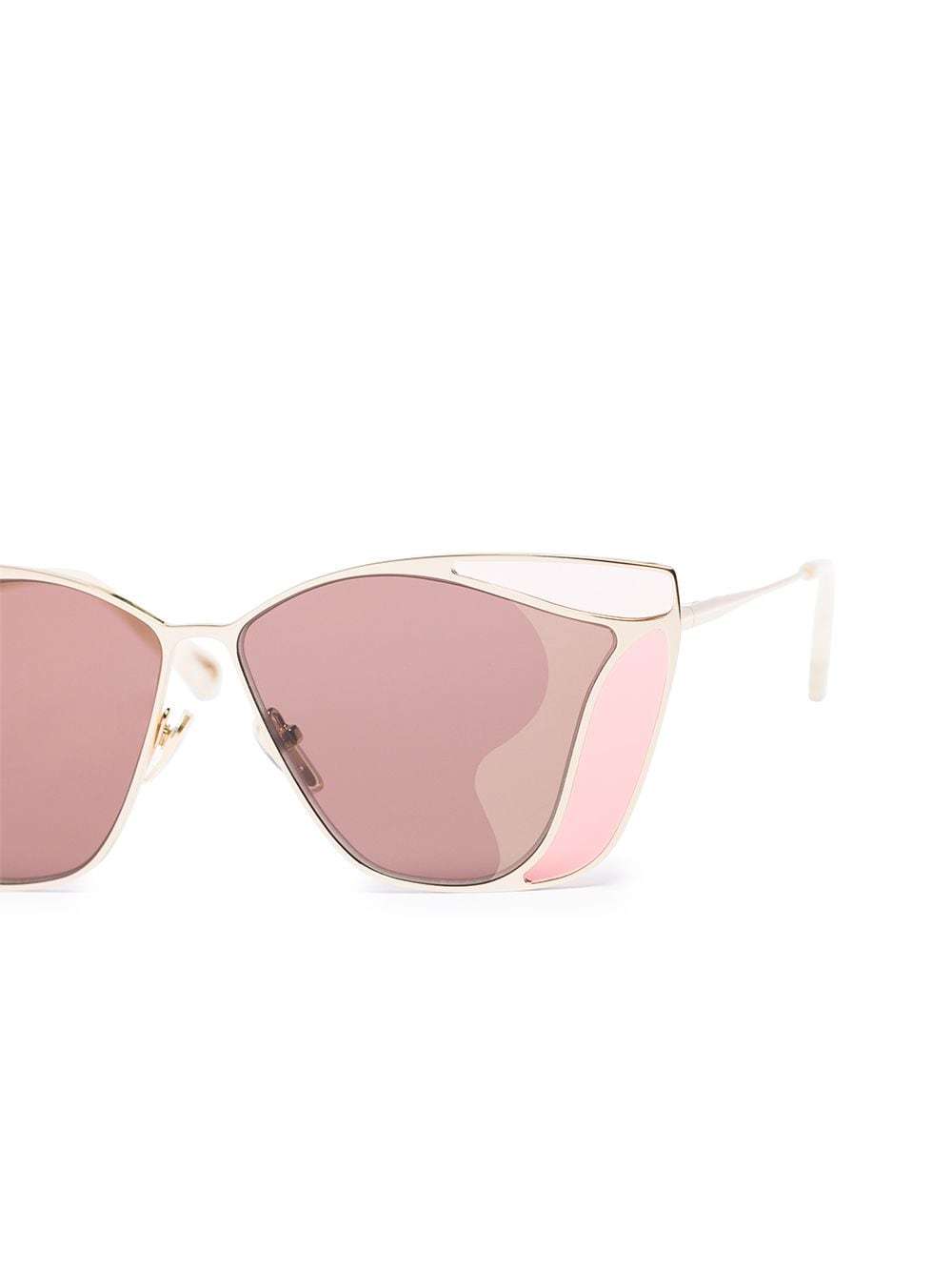 Chloé Oversize-frame Sunglasses In Pink