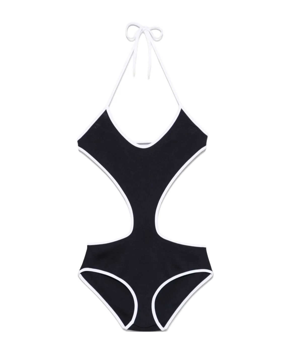 MIU MIU TECHNICAL KNIT SWIMSUIT
