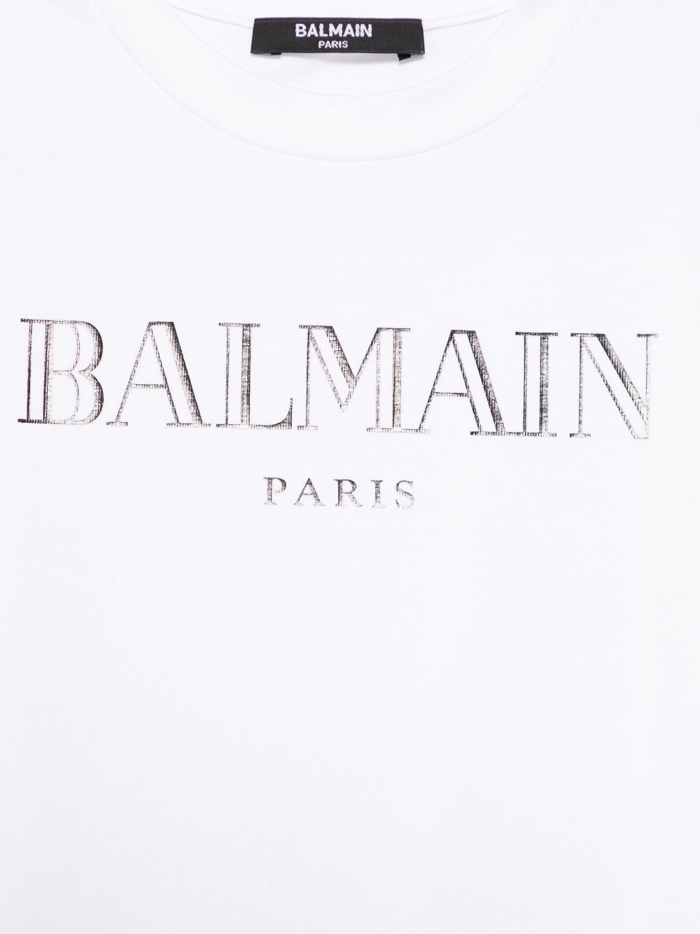 Balmain Paris Kids T-shirt In White