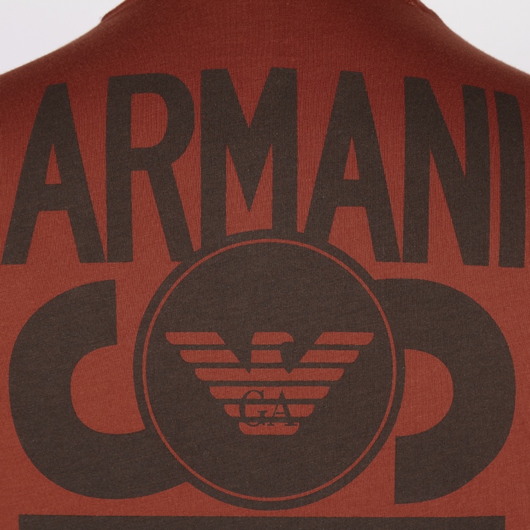 ARMANI JEANS LOGO DETAILS T-SHIRT