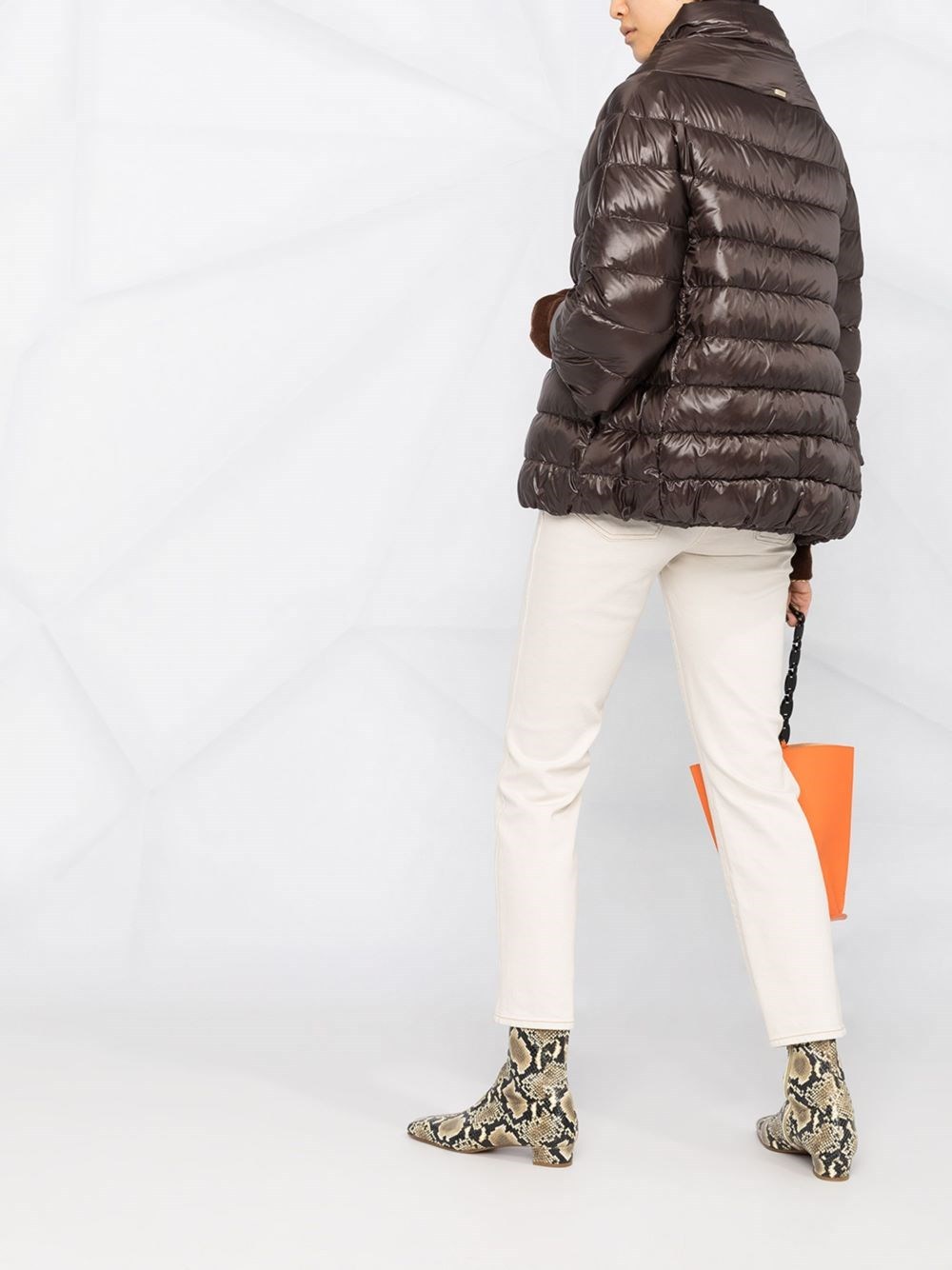 Herno Quilted Down Jacket In Black