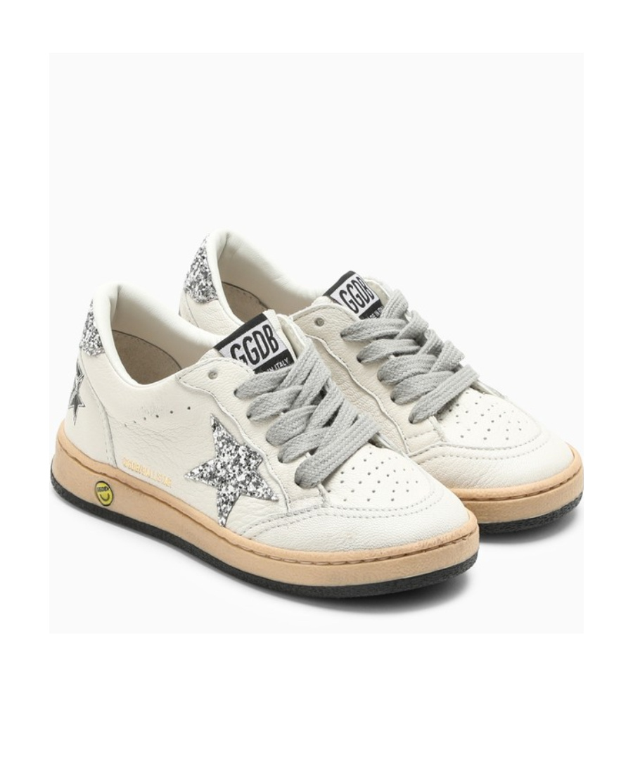 Golden Goose Ball Star Sneakers In White