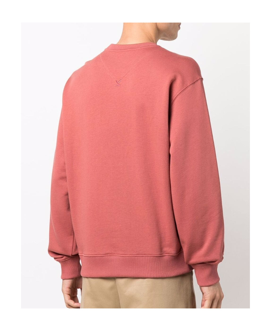 Kenzo Logo-print Cotton Sweatshirt In Brown