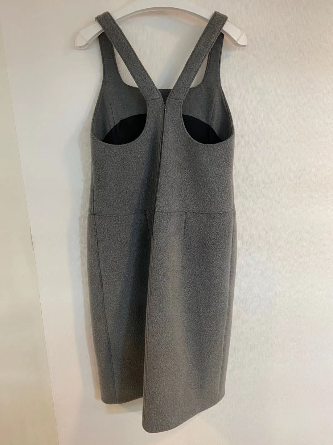 We11 Done Suspender Dress In Black