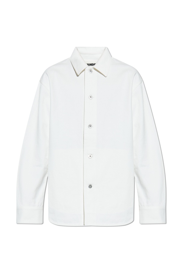 Jil Sander Buttoned Shirt In White
