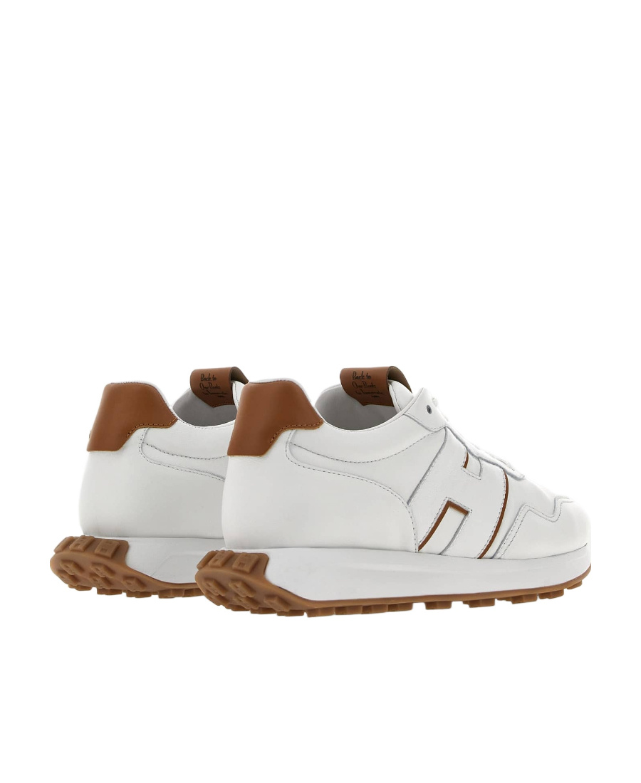 Hogan White Leather H601 Sneakers