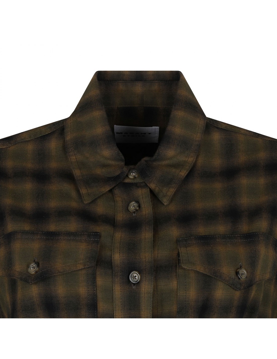 ISABEL MARANT ÉTOILE ISABEL MARANT ÉTOILE TIMEA CHECKED SHIRT DRESS