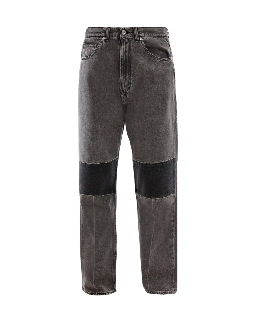 Our Legacy Washed High-waisted Jeans In Black