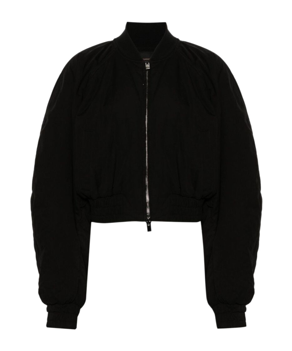 The Andamane Long-sleeved Casual Jacket In Black