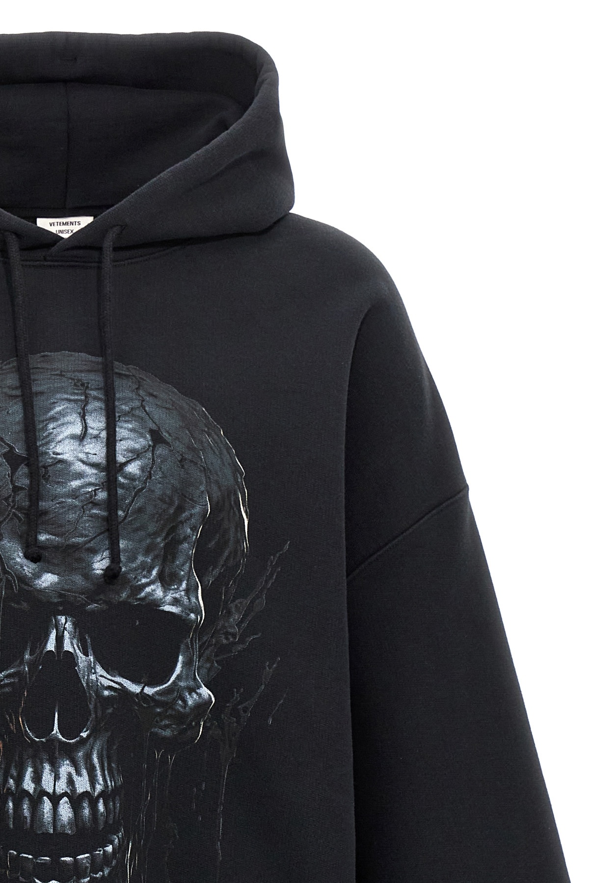 Vetements Long-sleeved Sweater In Black