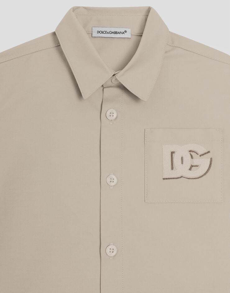 Dolce & Gabbana Dg-embroidered Shirt