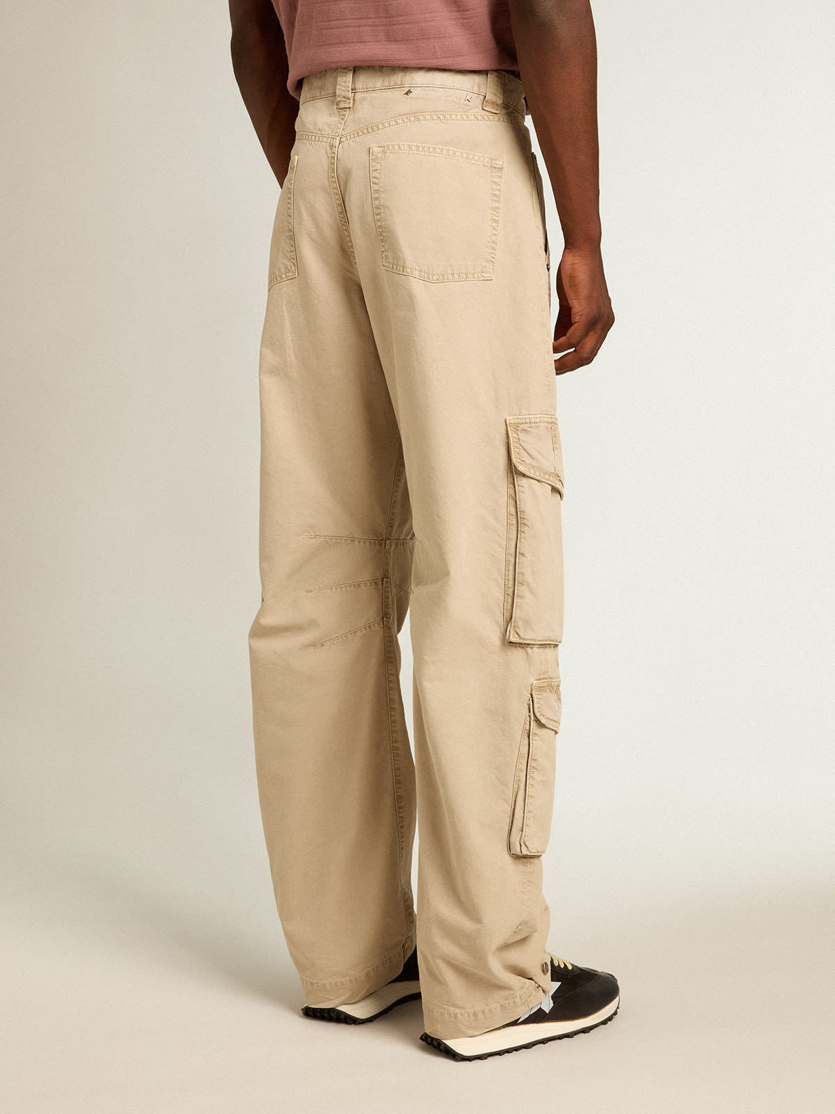 Golden Goose Men's Journey M`s Cargo Pant In Nude