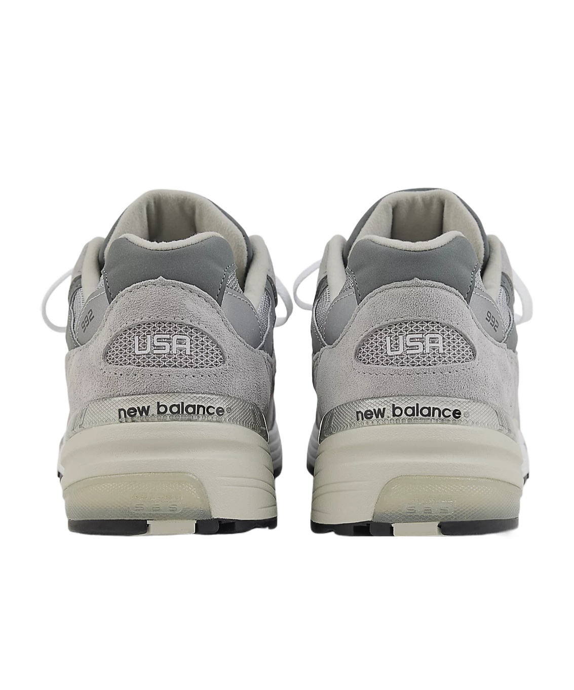 New Balance De In U. S.a. 992 Core Sneakers In Gray