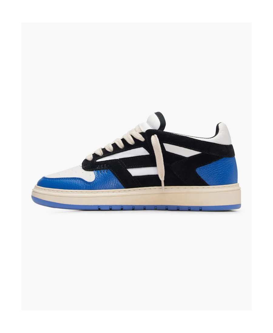 Represent Man Sneakers White Size 9 Leather In Black