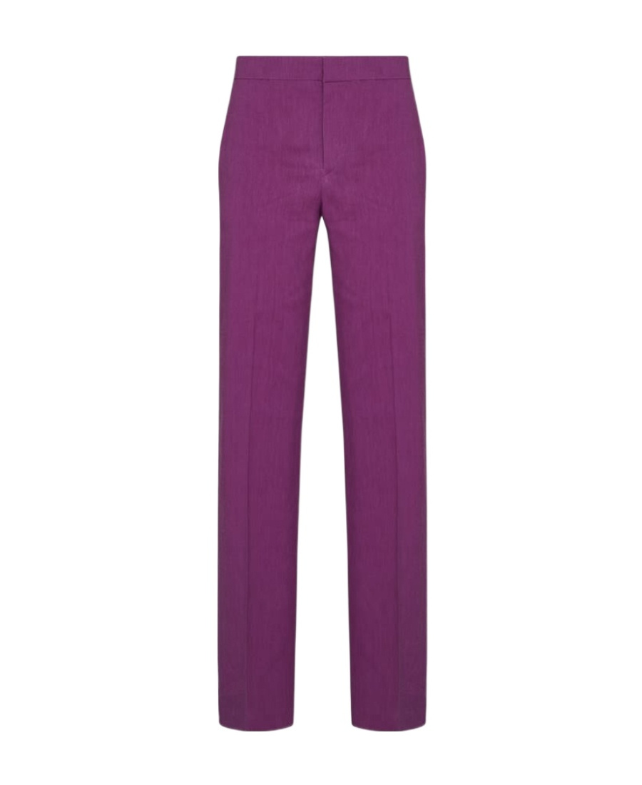 Isabel Marant High-waisted Tailored Trousers In Red