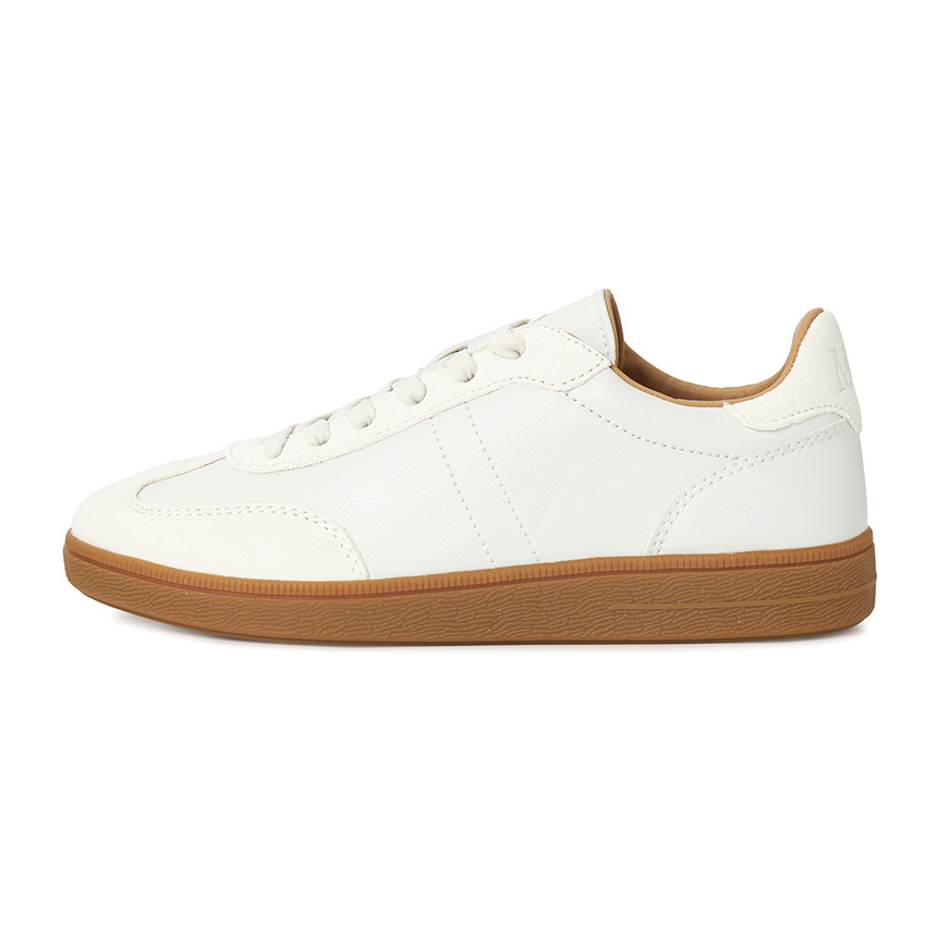 Max Mara Lace-up Sneakers In White