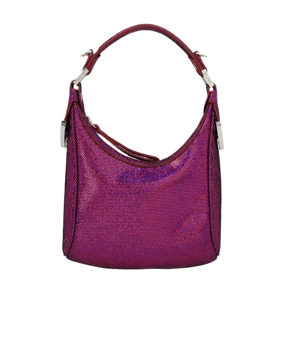 By Far Cosmo Glitter Detailed Bag In Red