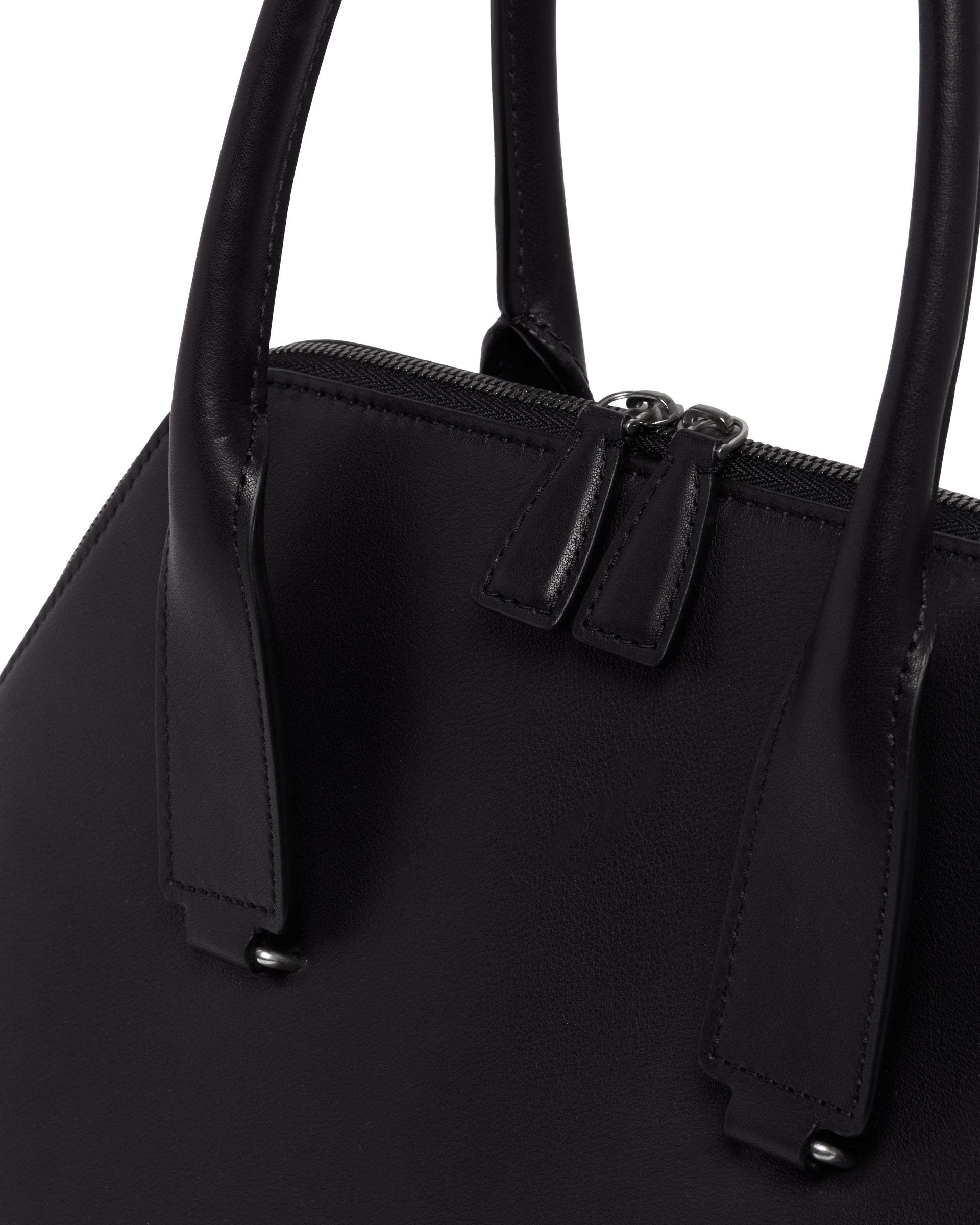 The Row Medium Devon Shoulder Bag In Black