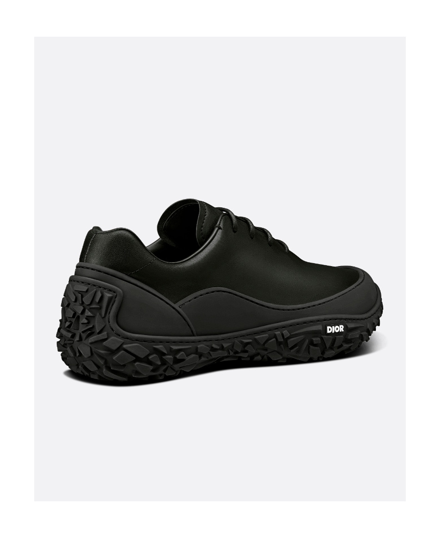 Dior Leather Sneakers Men In Black