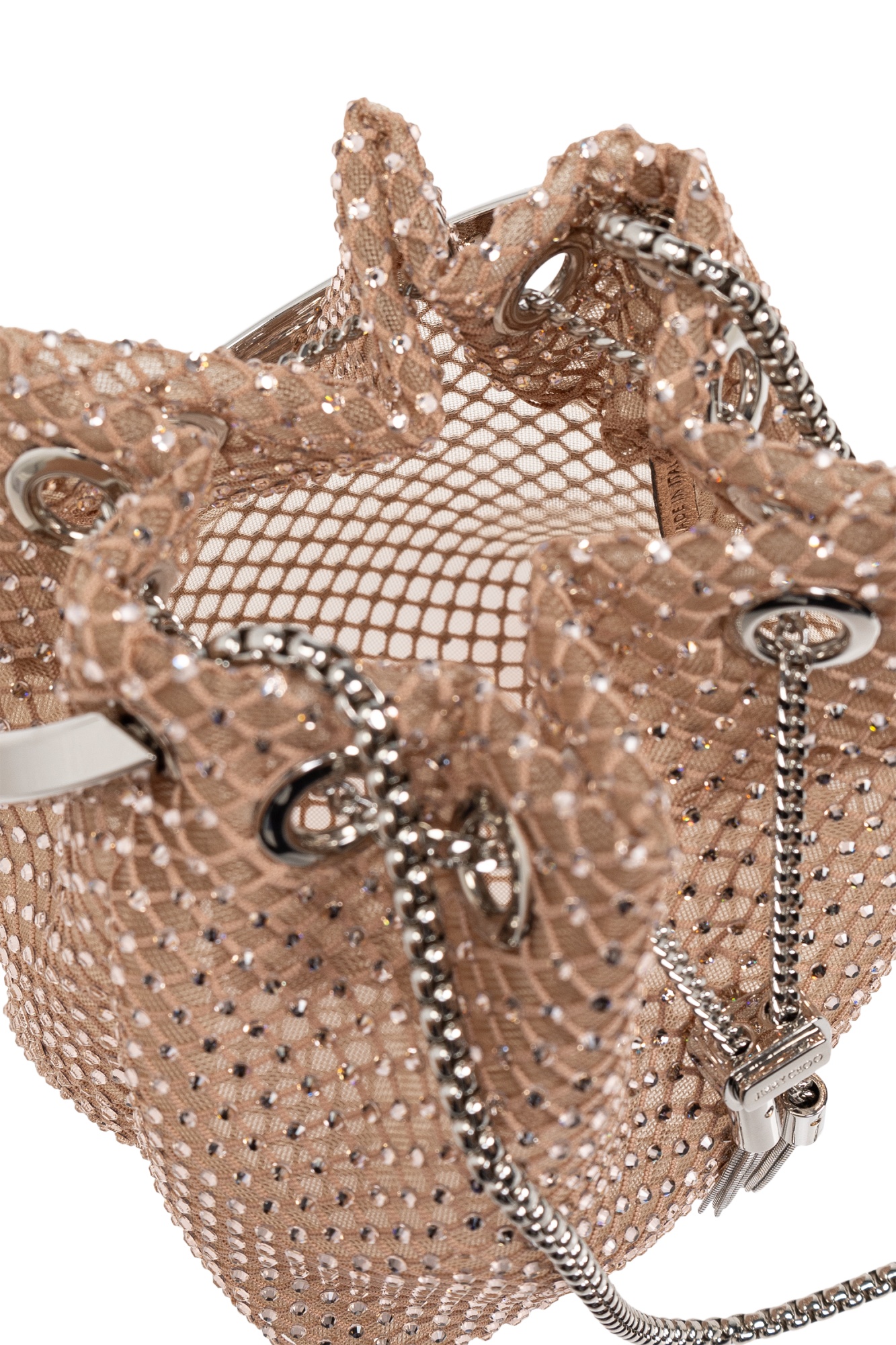 Jimmy Choo Bon Bon Tote Bag In Nude