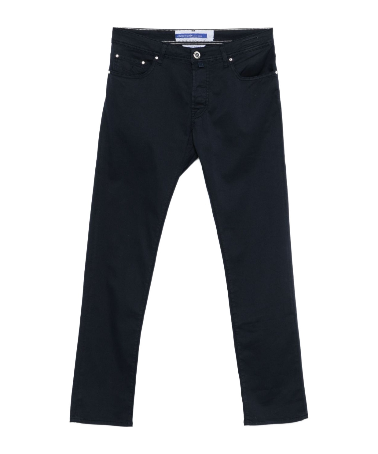 Jacob Cohen Belt-loop Casual Pants In Black