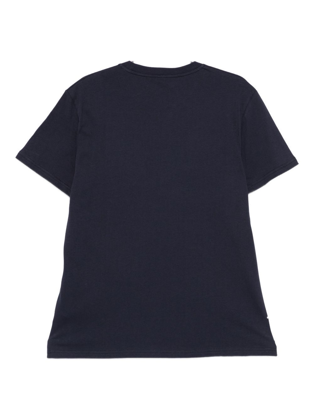 Moschino Logo-detail Cotton T-shirt In Black