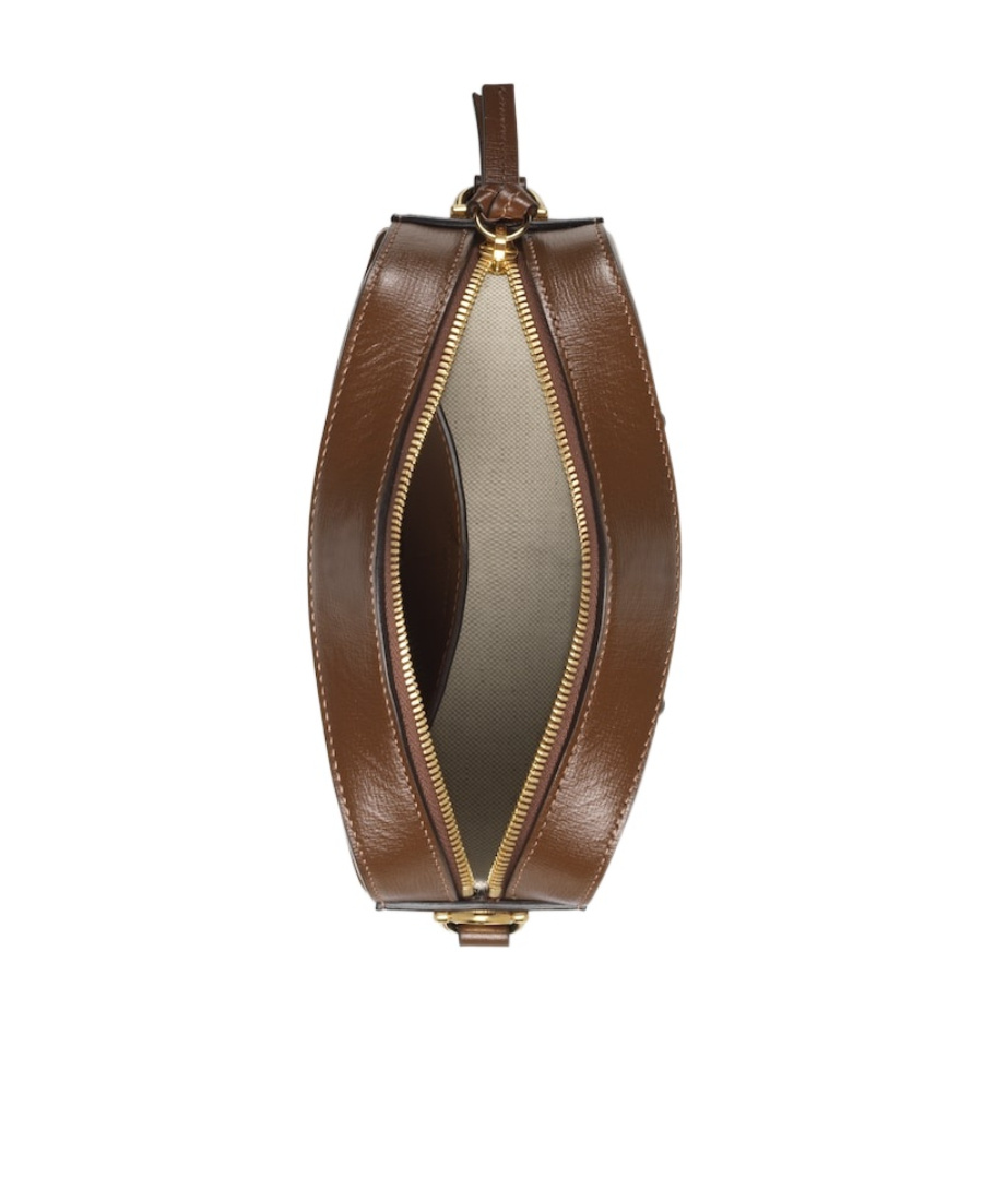Gucci Small Horsebit 1955 Shoulder Bag In Brown