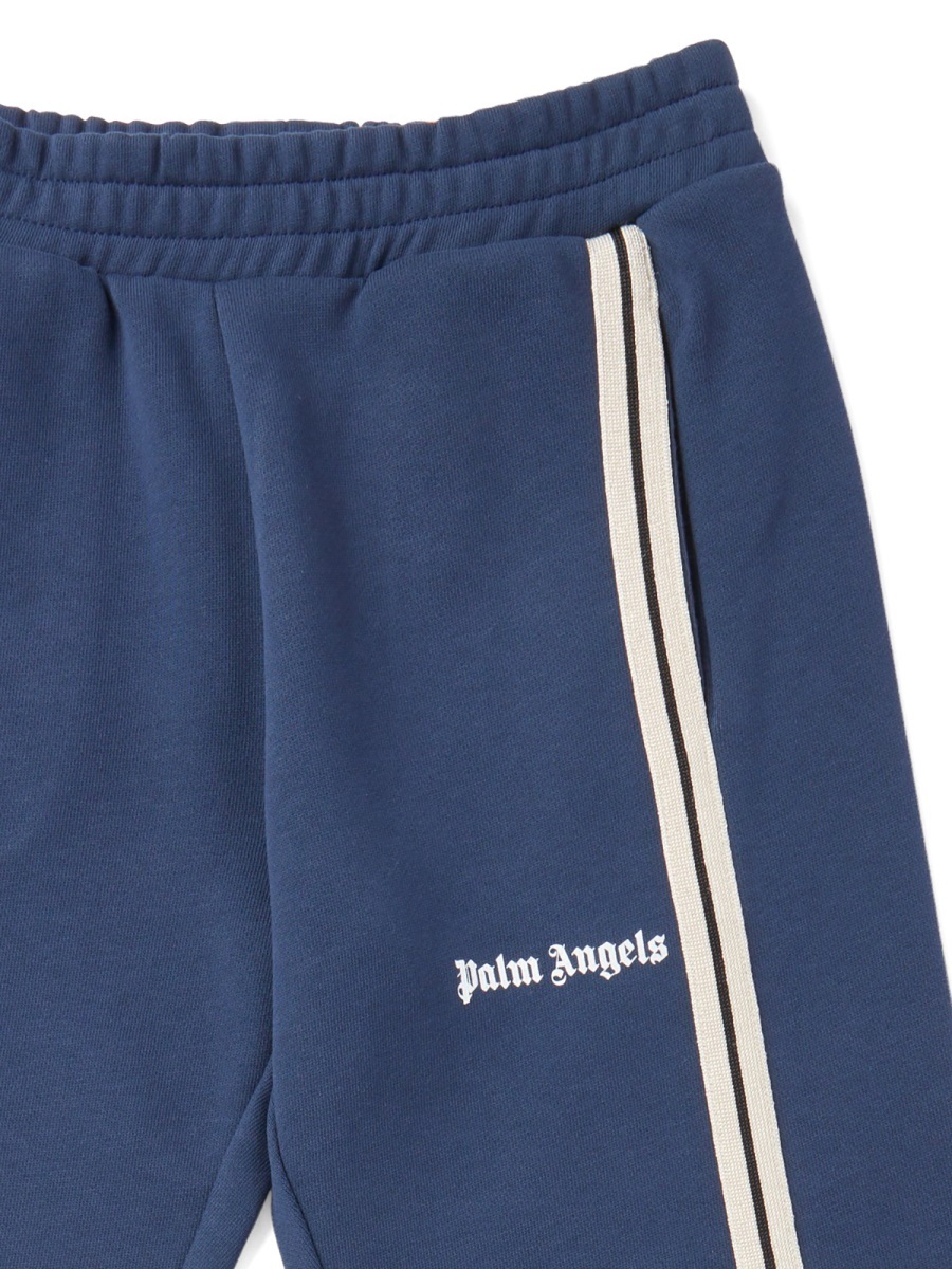 Palm Angels Elastic Waist Sweatpants In Blue