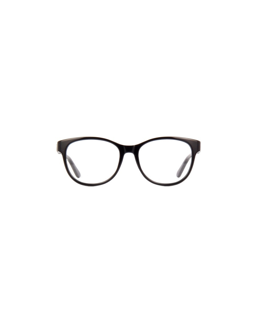 Jimmy Choo Eyewear Round Frame Glasses In Black