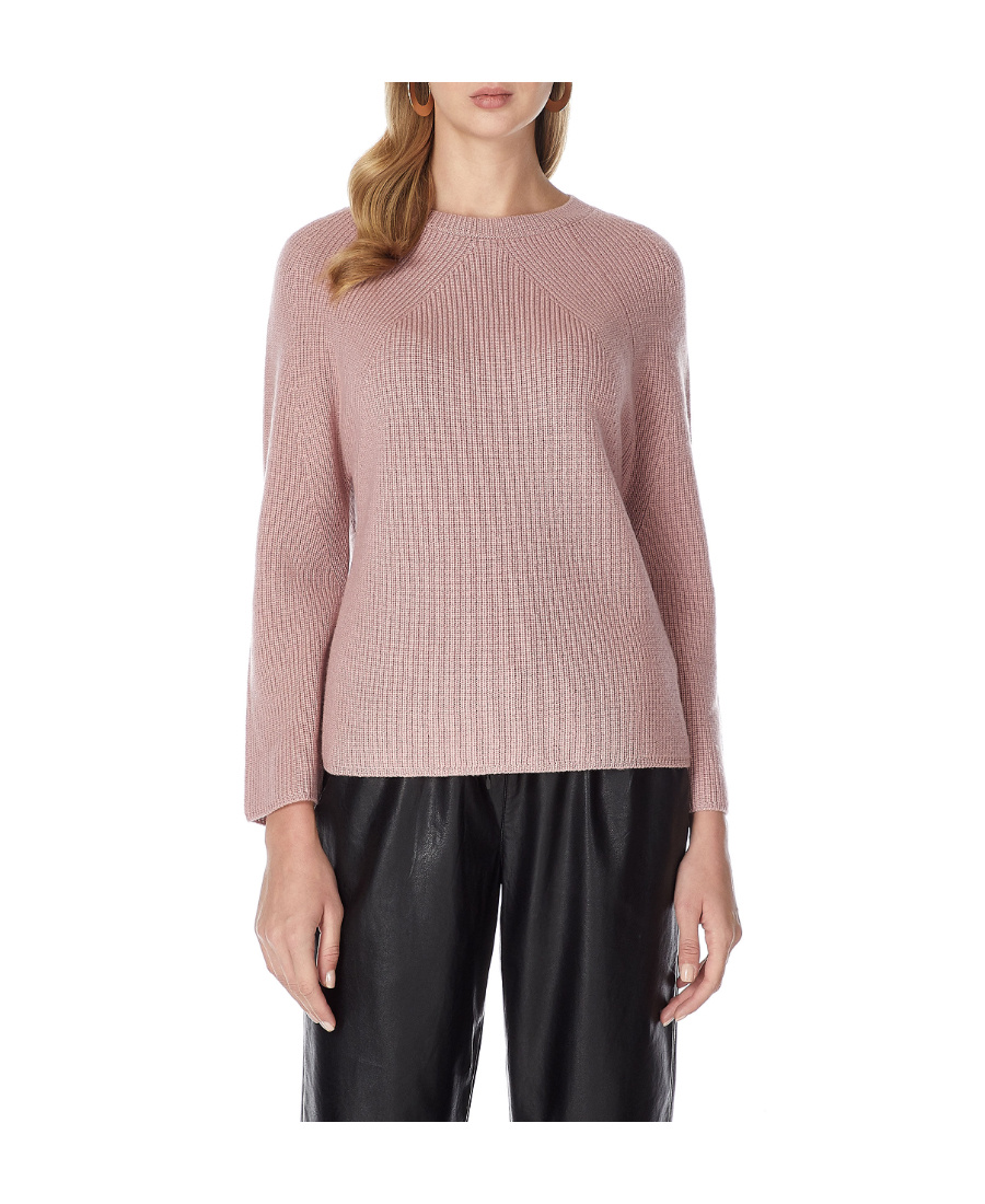 Max Mara Balenio Virgin Wool Sweater In Nude