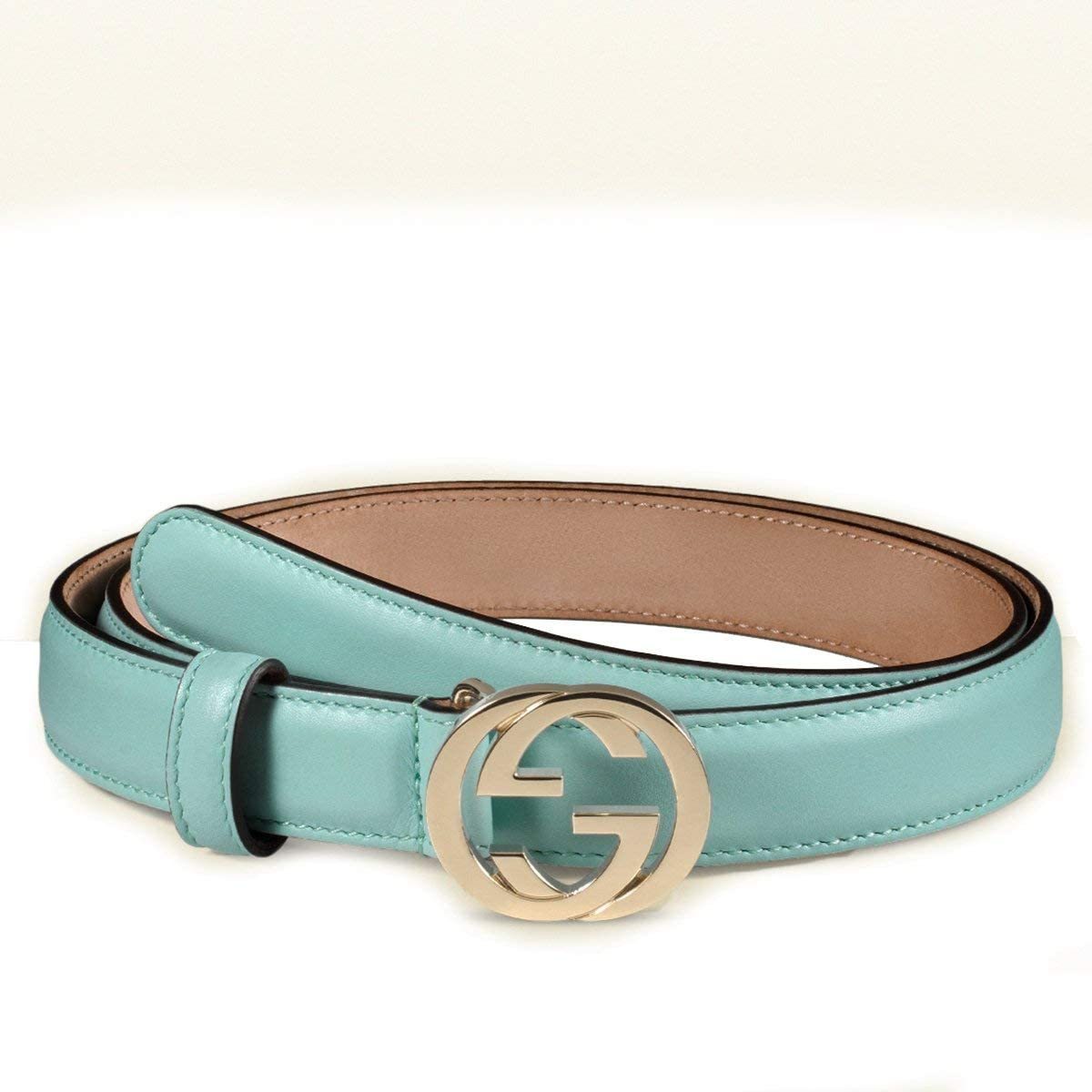 Gucci Gg Buckle Belt In Multicolor